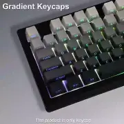 134 Keys Profile Double-shot Keycap Set Switch Mechanical Keyboard DIY Kit New