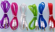 AUX TUBE 3FT CABLE FOR iphone 6 plus 4 4s 5 5s ipod car amp mp3 stereo audio pc