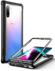 Ares Series Rugged Clear Bumper Case for Samsung Galaxy Note 10 (2019 Release),
