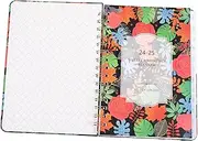TOVINANNA 2024-2025 Academic Year Planner Weekly Daily Flower Planner Notebook Multi-function Organiser for Students Teachers Office Workers