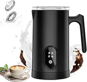 Milk Frother, Necomi Electric Milk Frother, Milk Heater 14.54oz/430mL 4 in 1 Coffee Steamer Frother, for Frothing and Heating Milk, for Latte, Cappuccino, Macchiato