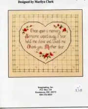 Cross Stitch Chart - Imaginating Inc - Thank You Mother Dear