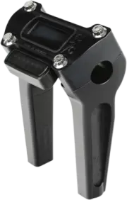 THRASHIN SUPPLY CO. Handlebar Risers 6" Rise Black Straight TSC-6025-1