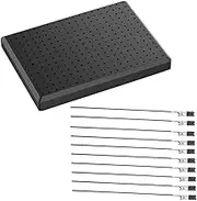 HOMSFOU 1Set Durable and Model Color Clip Holder with Alligator Clips for Airbrush Painting for Drying and Coloring Models
