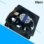 10x Antminer 6000 RPM Cooling Fan Black S19 L3+S17 Pro S19 Pro S19j Pro