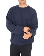 [Industrie] The Stonewashed Pennsville Knit in Navy