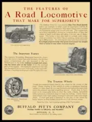1913 Buffalo Pitts Steam Road Engine, New York NEW Metal Sign: 12x16" Ships Free