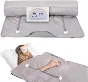 RODOVIA Sauna Blanket for Detoxification, Portable Far Infrared Sauna for Home Relaxation, Infrared Blanket Sauna with Adjustable Temp 113-176℉, 5-60 Minutes Timer, Calm Your Body and Mind