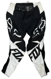 NWT, Defects - FOX Racing 180 Motocross Pant - Blk/Wht, Men's 34 (#19427-001-34)