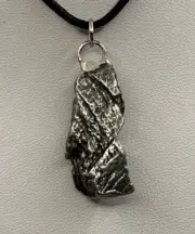 Aletai Meteorite Pendant, 11.23 Grams, COA, Astronomy Gift, Authentic Meteorite