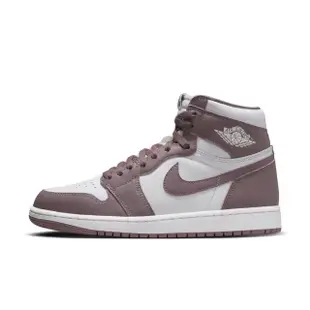 【NIKE 耐吉】AIR JORDAN 1 RETRO HIGH OG 男 運動籃球鞋 白紫(DZ5485105)