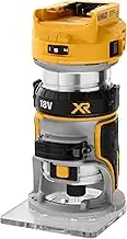 DeWalt 18V XR Li-ion Cordless Brushless 6.35 mm Laminate Trimmer Router