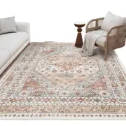 Catzon Area Rugs for Living Room Non-Slip Backing Washable Decor Carpet-4