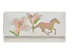 Radley London Kentucky Derby Horse Wallet Large Leather Flapover Purse NWT