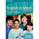 <姆斯>ENGLISH IN MIND 4 STUDENT'S BOOK 9780521184465 <華通書坊/姆斯>