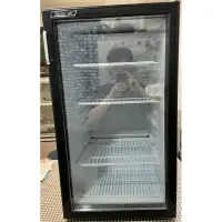 在飛比找蝦皮購物優惠-(二手)韓國大宇117L冷藏冰箱展示櫃
