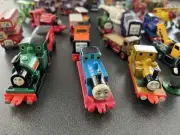 Entire Thomas The Tank Original Diecast Trains Carriages Plane Helicopter
