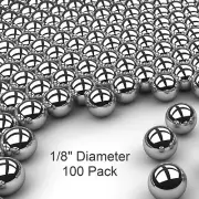 100 1/8" Inch Stainless Steel Nail Polish Mixing Agitator Balls