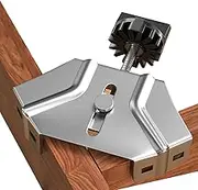 90 Degree Corner Clamp | 90 Degree Angle Clamps for Woodworking - Heavy-Duty Accessories Bracket Tool Ergonomic Precision for Cabinet-Making Welding Picture-Framing Framing