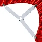Bed Sheet Clips, 8PCS Ideal Bed Sheet Clips & Sheet Suspenders for Fixing Bed...