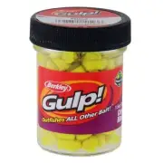 Berkley Gulp 1/4 inch Corn Yellow 1.5 oz. Jar Trout & Kokanee Fishing Bait