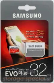 SAMSUNG EVO PLUS 32 GB micro SD SDHC TF Class 10 95MB/s 32G microSD Memory Card