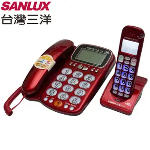 台灣三洋SANLUX 數位無線電話機(二色) DCT-8916 (8.8折)