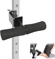 Nordic Curl Squat Rack Attachment: Leg Extension Attachment for Nordic Hamstring Curl, Sit-ups, Bulgarian Split Squat & Ab Workout for Gym Home