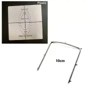 Dental Rubber Dam Template Punch Frame Holder Stainless Steel/Plastic Dentist