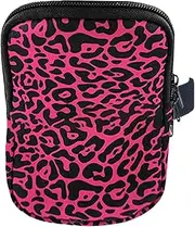 Water Cup Pouch Bag | Portable Water Bottle Carrier Bag,Sports Arm Bag Convenient Card Holder Key Bag Secure Storage, Hot Pink, Refer to description