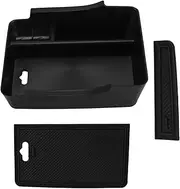 GUERBEIS Car Central Armrest Storage Box,Fit for V, Vezel 2021-2022 Center Console Organizer Holder Containers Vehicle Console storage box unit