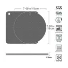 Silicone Induction Cooktop Mat Fireproof Protection Induction Baking Plate _in