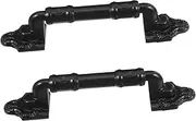 CHILDWEET Rustic Barn Door Handles Easy Installation No Drilling for Sliding Doors and Gates