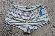 O'Neill Laney Board Shorts 2" Hyperfreak Women's XL Multicolored Stripes NWT