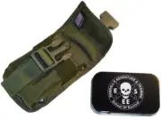 ESEE Accessory Pouch W/Screws OD Green, bolts to the ESEE 5 & 6 ESEE-52-POUCH-OD