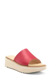 Paul Green May Slide Sandal in Salsa Leather at Nordstrom, Size 6Us