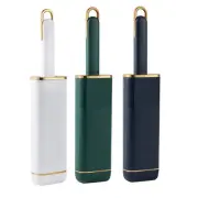 (Green)Clothes Lint Removal Electrostatic Brush Home Clothing Cleaning JY