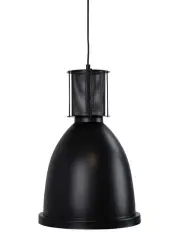 [Oriel Lighting] Bay Retro Industrial Pendant Light Black