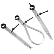 3 Pcs Caliper Rapid Adjust Measurement Tool Inside ID Outside OD Calipers Home