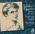 SCHUBERT: QUARTETS FOR FOUR SOLO VOICES NEW CD