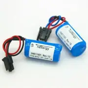 2pcs 1756-BA2 PLC Controller Battery Replacement for Allen Bradley BR2/3A-AB