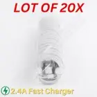 20X Heavy Duty USB Charger Cable Cord Lot For iPhone SE 7 8 X XR 11 12 13 14 Pro
