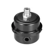 Air Compressor Filter Silencer,1/4 BSP 12.5mm Thread,2-11/16" Height, 2-3/8" Dia