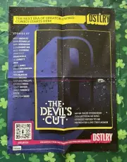 The Devil's Cut 18'' x 24'' Double Sided Folded Promotional Promo Poster DSTLRY