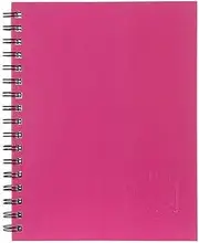 Spirax 512 Hard Cover Book A4 200 Page Pink