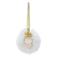 在飛比找樂天市場購物網優惠-真愛日本 凱蒂貓 kitty 皇冠 毛球造型 造型掛飾 包包