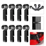8 Pcs Hard Hat Headlamp Clips Full Brim Buckles Headlight Helmet Holder Travel