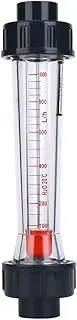 100-1000LH Liquid Flowmeter, Water Liquid Meter Tool Flowmeter, Panel Type Meter, 4% Accuracy, 1in Inner Diameter, 9.1 x 2.2 x 2.2 Inch, for Measuring Controlling Gas Flows