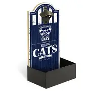 Geelong Cats AFL Wall Bottle Opener Sign with Catcher