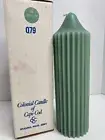 Vintage Colonial Candle Of Cape Cod 54 SPRINGTIME Pillar NEW / UNUSED 9.5" Tall